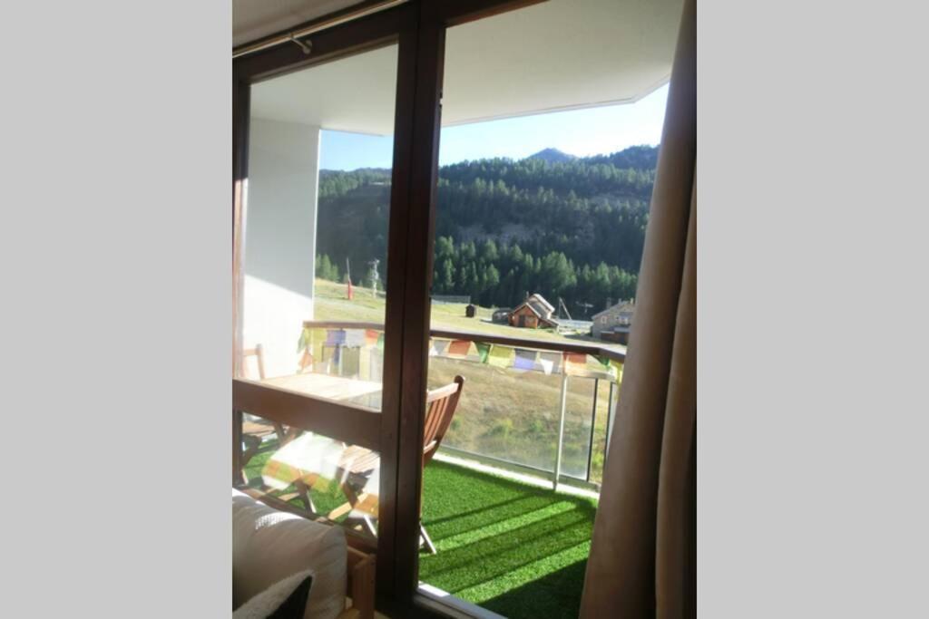 Appartement Studio Front De Neige, Acces Direct Aux Pistes Isola 2000 Exterior foto